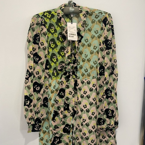 New! DOROTHEE SCHUMACHER Article Flower Patch Dress floral crepe de chine - Picture 6 of 9